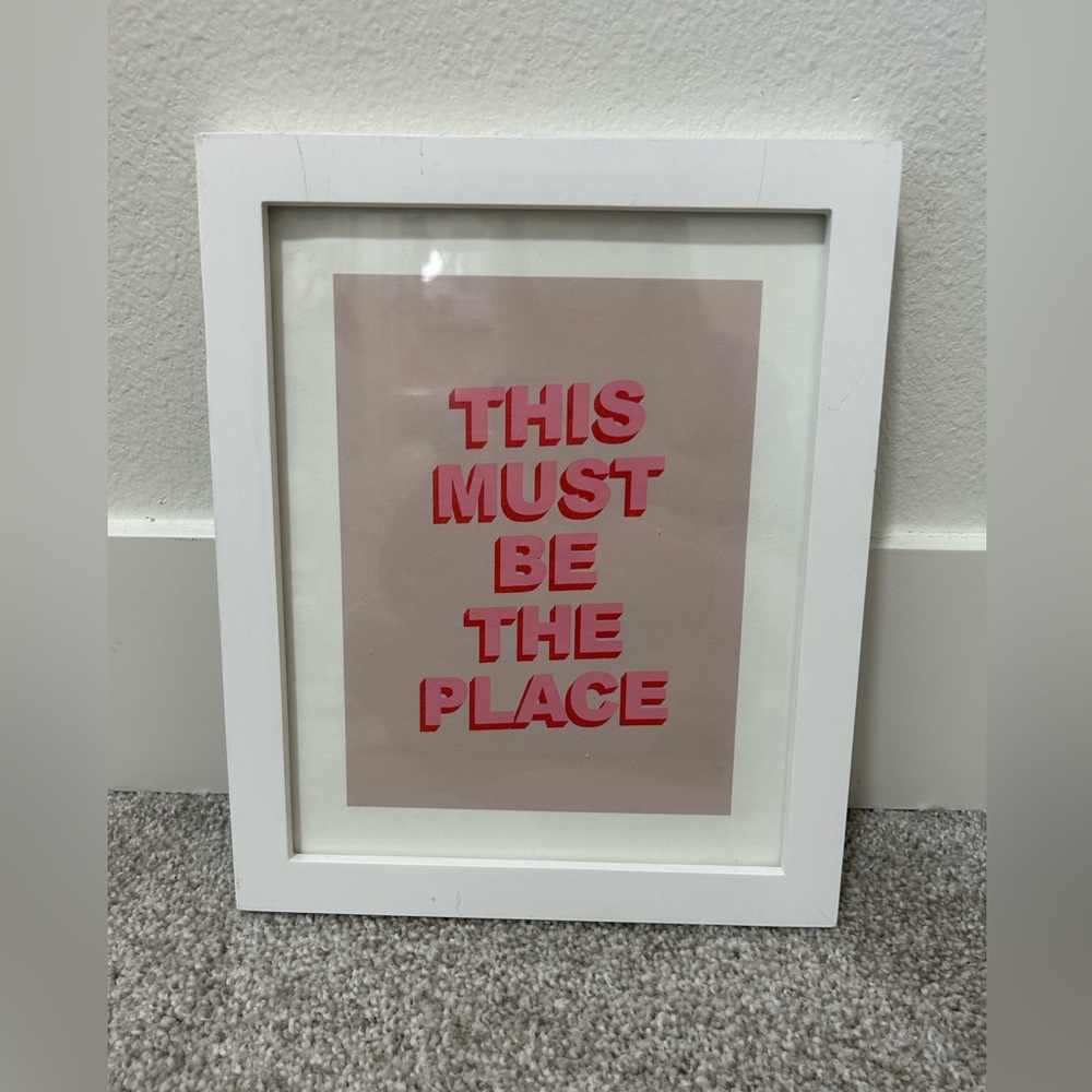 This Must Be The Place Print